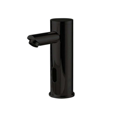 Matte Black Touchless Sensor Faucet for Commercial Sink Installations