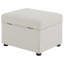 Repose-pieds avec rangement relevable