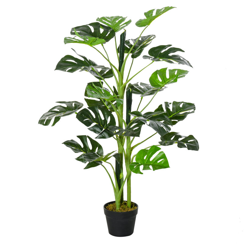 Charleston 100cm Faux Monstera Deliciosa Plant in Pot