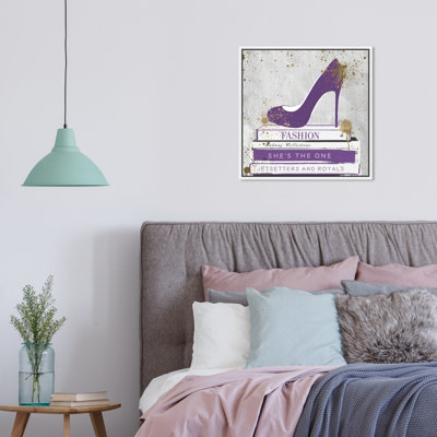"She is the one" par Oliver Gal - cadre flottant, impression sur toile