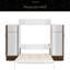 Lit escamotable Murphy avec placard, tiroirs et table-1313786734