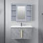 Sprage 35.55'' W 28.75'' H Wall Mounted Required Framed Medicine Cabinet Mirror 6 Fixed-139877933