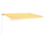Dakota Fields 600cm W x 350cm D Polyester Cover Retractable Patio Awning-671036195-671036189