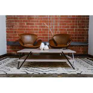 Ru Solid Wood Top Coffee Table