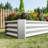 421Ft Rectangle Silver Metal Raised Garden Bed For A Variety Of Plants, Herbs, And Vegetables - Long Lasting Stable Build Planter Diverse Selection Vegetables, Herbs Simple Assembly-1230293103