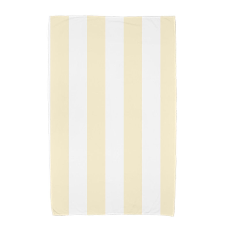 Serviette de bain en microfibre Aksel, Jaune