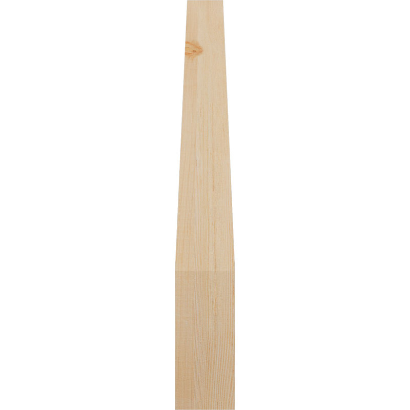 Attelle impériale du genou, Sapin de Douglas, Lisse, H 30 po x l 3,5 po x P 22 po
