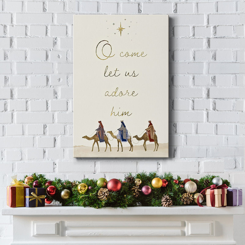 Collection Away In A Manger B, H 48 po x l 32 po x P 1,5 po