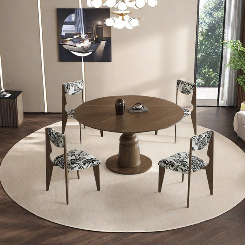 Ensemble de table de salle à manger, Taupe, H 29,53 po x L 47,24 po x l 47,24 po