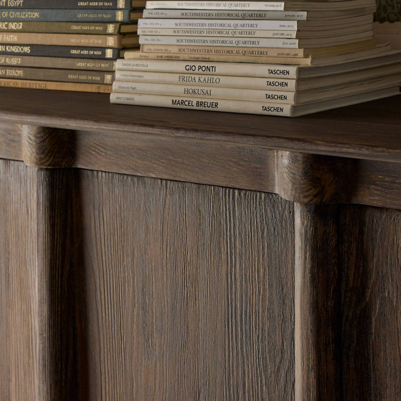 Alcott Cabinet-Distressed Cocoa Pine
