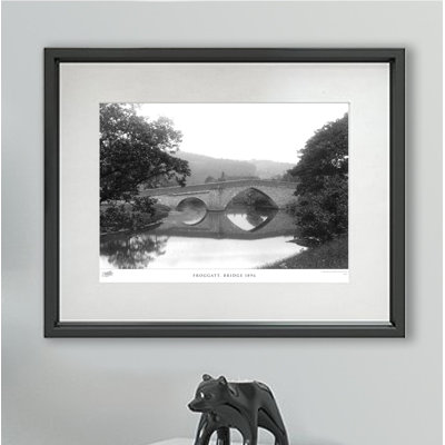 Froggatt, Bridge 1896 - Single Picture Frame Print