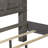 Temple Cloud Panel Bed, Dresser & Mirror, Chest, Nightstand Bedroom Set-100964915-100964918