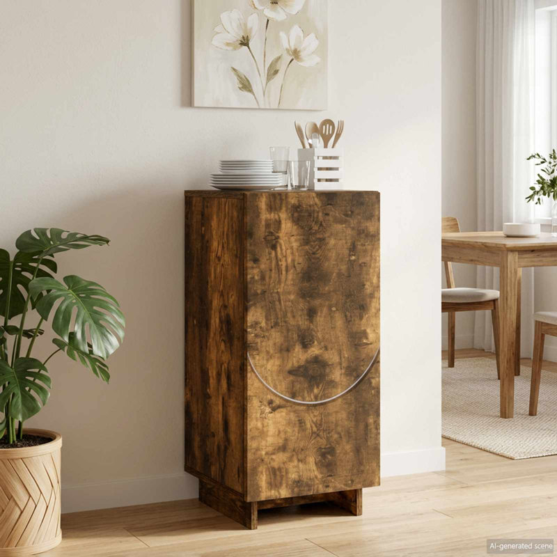 33.5 cm W Sideboard, White