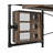 Endang Weathered Oak & Black Finish Writing Desk