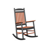 Casual Back Outdoor Rocker Chair