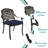 Oval 8 - Person 83.8" Long Dining Set with Cushions-1404063120-1361474418