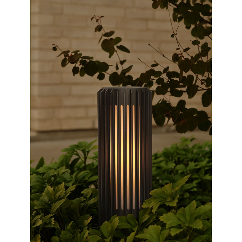 Lamp Post (Full), 45.4 cm H x 12.4 cm W x 12.4 cm D, Anthracite