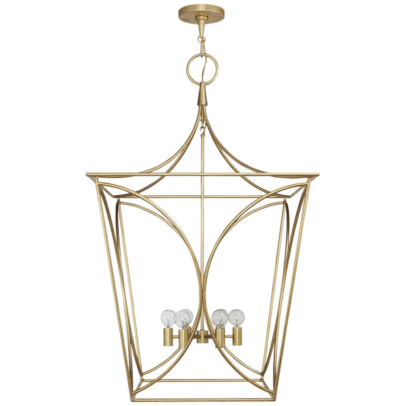 Cavanagh 6 - Light Chandelier, Gold