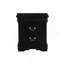 Table de chevet noire-121054219