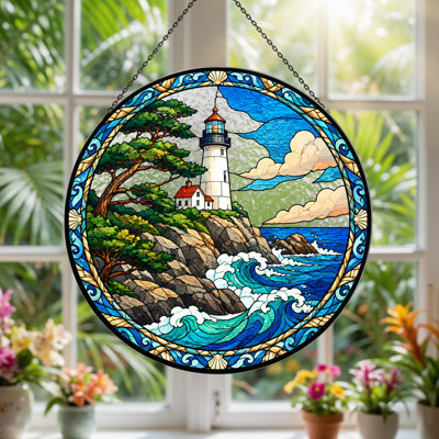 Nautical & Beach Window Panel