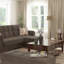 Repose-pieds avec rangement en microfibre Primenest Skyhaven Collection-2077863049