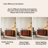 Large-Capacity Solid Wood Sideboard