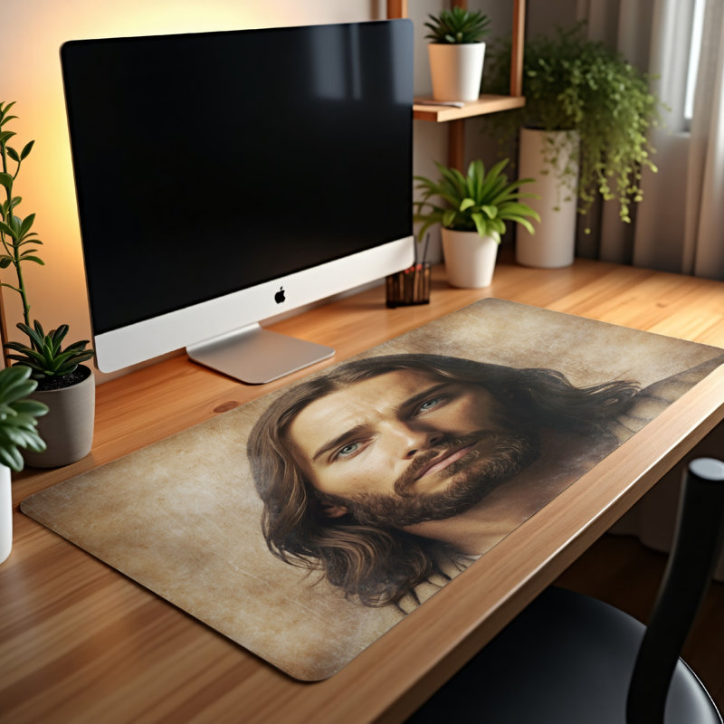 Polyester Desk Pad, 23.6x13.8