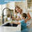 32 X 19 Inch Gunmetal Black Undermount Workstation Sink