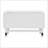 Farmhouse Wood Extendable Dining Table With Drop Leaf For Small Places, White