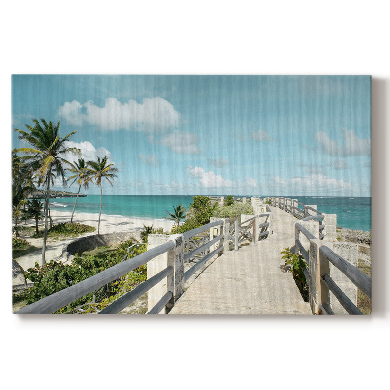 Passerelle Harrismith Beach - galerie Cavas, 12 x 18