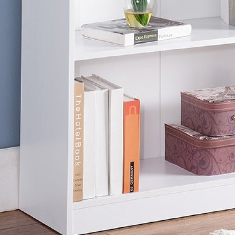 Bibliothèque standard Gordillo, Chêne blanc, (5 tablettes) H 70,75 po x l 31 po x P 11,5 po