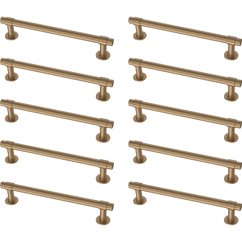 Francisco Center to Center Bar Pull Multipack, Champagne Bronze, 5.06"