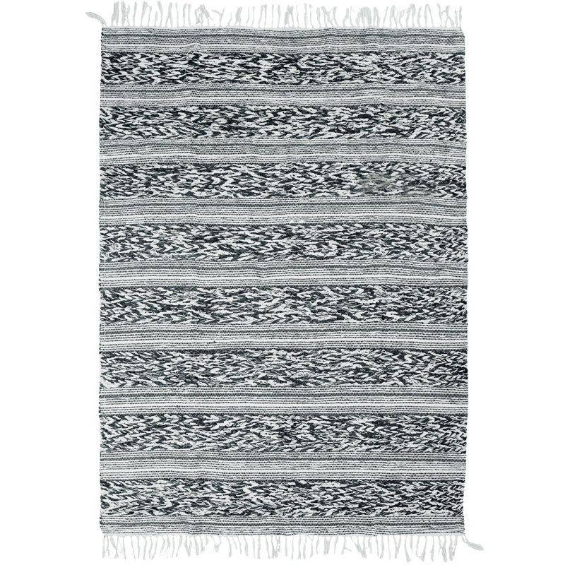 Lynelle Solid Colour Hand Woven Area Rug, Rectangle 190 x 290cm