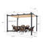 4m x 3m Aluminium Pergola-1890489601