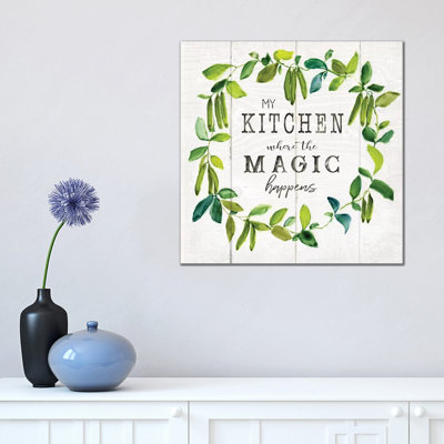 Kitchen Magic by Nan - Print on Canvas