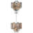 Cyprio Glass Semi Flush Mount-776424838