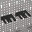 Varnum Wall-Mounted Peg Board