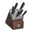 Four Star 7-Piece Self-Sharpening Knife Block Set