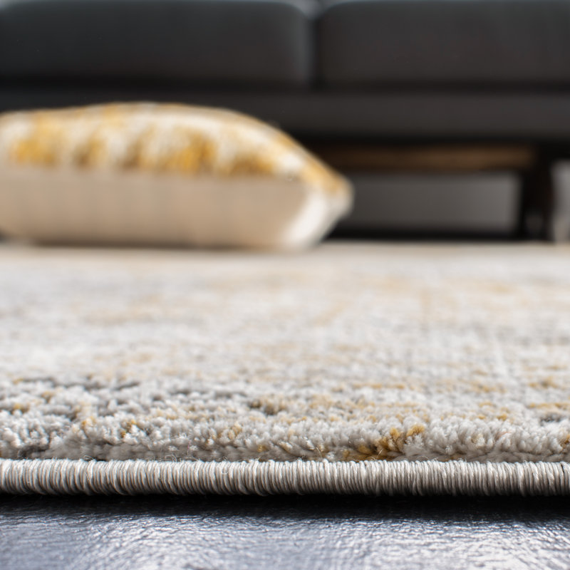 Ahanu Abstract Area Rug, Rectangle 122 x 183 cm