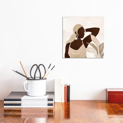 Jasmine 1 Piece Wall Art on Canvas