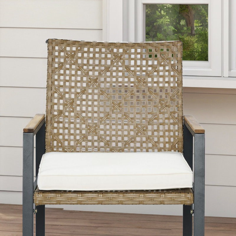 5-piece Patio Dining Table Sets, Yellow