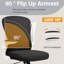 Ergonomic Home Office Mesh Task Chair Computer Chair-2122207088