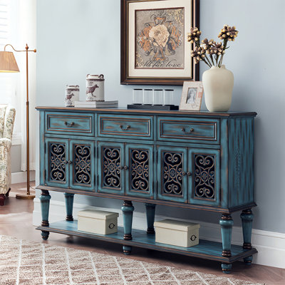American vintage style sideboard cabinet