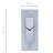 Frosted Glass and Mirror Wall Clock