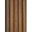 106" x 24" Flexible Fluted Semi-Circle Wood Shiplap Wood Wall Panelling, 3D Wall Panelling For Interior Wall Décor-101466262