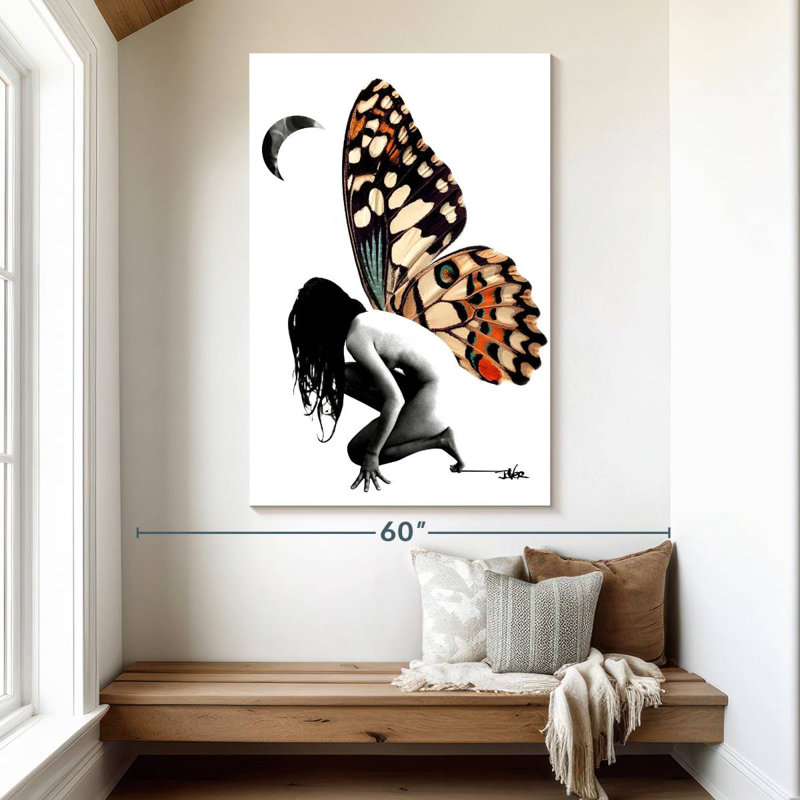 Kelan Lady's Metamorphosis, 51" H x 34" W