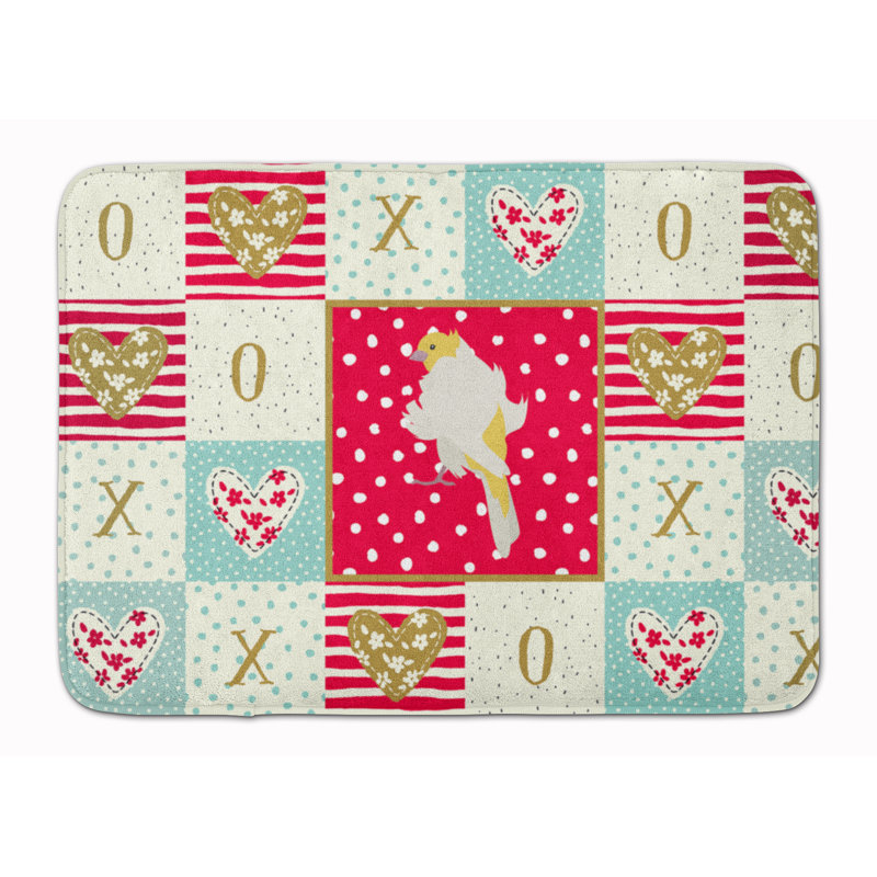 Love Memory Foam Kitchen Mat, Trumpeter