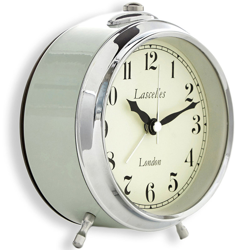 Classic Alarm Clock Green - 11cm