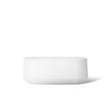 Ceric 60-In X 29-In Freestanding Bath With Center Toe-Tap Drain