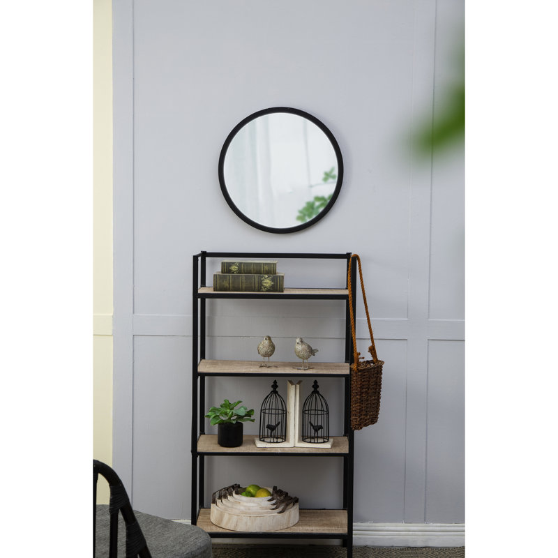 Miroir mural 20 po X, Noir